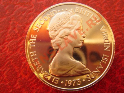 Британские Виргинские Острова Ag-925 1$ 1973 PROOF 26.02 22 - Виргинские 5 центов 1973-2.JPG