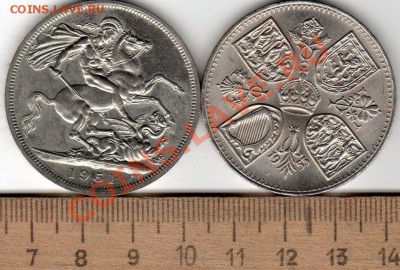 кроны Великобритании 1951,1953( 5 шиллингов) - img069