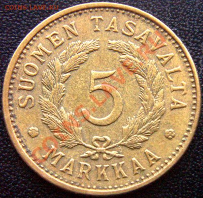 Финляндия_5 марок 1951; до 23.02_22.00мск - 7527