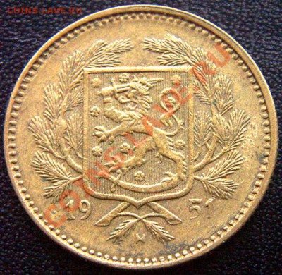 Финляндия_5 марок 1951; до 23.02_22.00мск - 7528