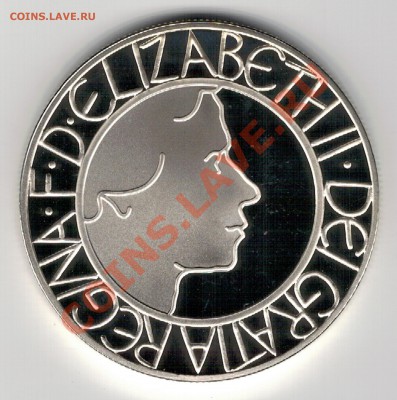 Ag Великобритания 5£ 2003 Золотой юбилей 24.02 в 22ч (8052) - 5-вел2003