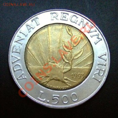 2 - Сан-Марино 500 лир (1993) «Росток из пня» бм Р