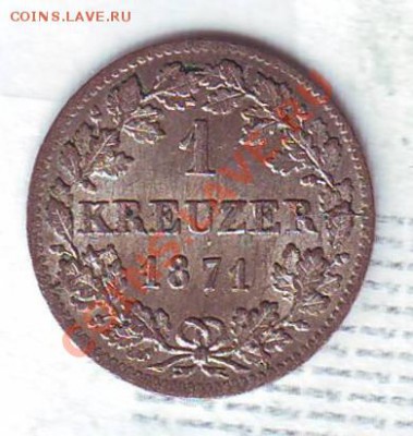 Бавария.Крейцер.1871. до 28.02 - 19710041.JPG
