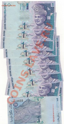 МАЛАЙЗИЯ РИНГГИТ 1998- (10ШТ) ДО 27.02.14 В 22.00МСК (8031) - Изображение 002