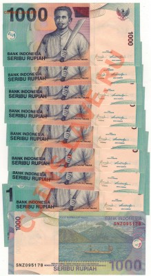 ИНДОНЕЗИЯ 1000 РУПИЙ 2009 (10ШТ) 27.02.14 В 22.00МСК (7345) - Изображение 004
