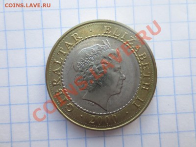 2 фунта Гибралтара из серии 12 Подвигов Геракла. Тираж 7500. - Ип2.JPG