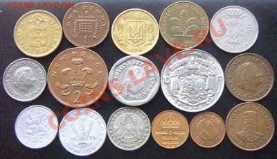 34 разные монеты (см. фото и описание). До 24.02_22.00мск - 7399