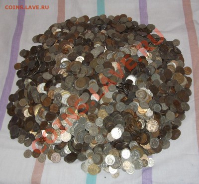 * ф и к с * монеты ссср и россии 2 лота по 6кг - монеты-12кг.JPG