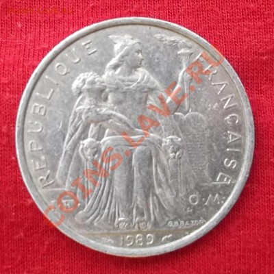 Н.Каледония.5 Франков.1989. до 02.03 - DSCF1845.JPG