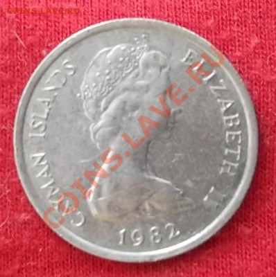 Кайманы.10 Центов.1982 Черепаха. до 02.03 - DSCF1896.JPG