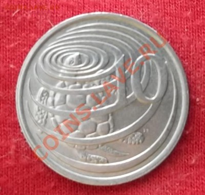 Кайманы.10 Центов.1987.Черепаха. до 02.03 - DSCF1895.JPG