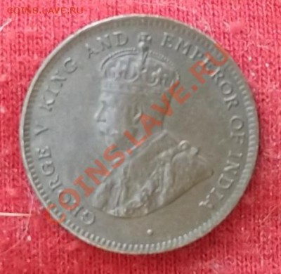 Брит.Маврикий.Цент.1921.Георг 5. до 02.03 - DSCF1883.JPG