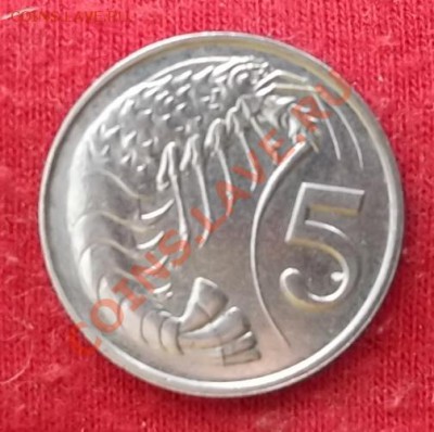Кайманы.5 Центов.1990.Креветка. до 02.03 - DSCF1898.JPG