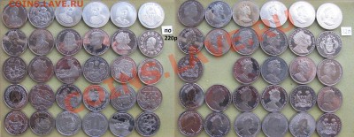 Иностранные монеты.Россыпь,линейки,буклеты,серебро.ФЕВРАЛЬ. - 8