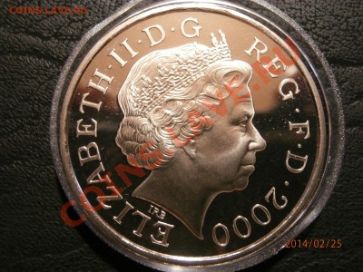 ВЕЛИКОБРИТАНИЯ 5 фунтов 2000г.МИЛЛЕНИУМ до 26.02 - P2250014.JPG