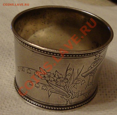 Кольцо салфеточное, 84 проба, 1885 год - M4