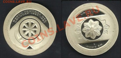 Уругвай 1987 г 5000 песо - 1.1