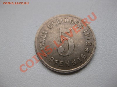 SOLINGEN,5 ПФЕННИГОВ 1919г(железо,нотгельд)!до 27.02.2014 - IMG_0523.JPG