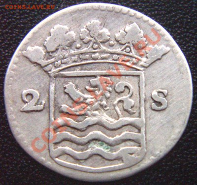 Нидерланды. Зеландия_2 стювера 1736. Серебро; до 25.02_22.36 - 7570