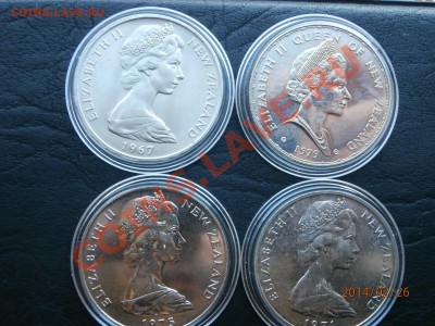 Н.ЗЕЛАНДИЯ 1 доллар 1969,1971,1975,1979гг. до 28.02 - P2260022.JPG
