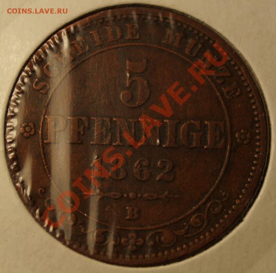 5 пфеннингов 1862 B до 02.03.2014 - 5 пфеннингов 1862В_1.JPG
