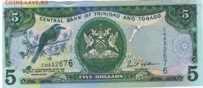 Тринидад и Тобаго 5$ 2006 до 03.03.14 в 22.00мск (7953) - 1-тит5а