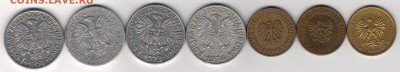 Польша 5 злотых 1958-86 (7шт) 03.03.2014 в 22.00мск (7871) - 4-пол-з5