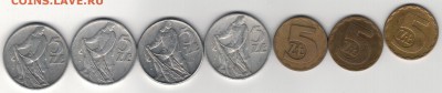 Польша 5 злотых 1958-86 (7шт) 03.03.2014 в 22.00мск (7871) - 4-пол-з5а
