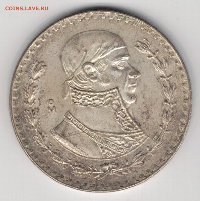 Ag Мексика песо 1966 до 03.03.2014 в 22.00мск (8127) - 5-мек66