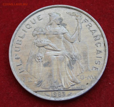 ФРАНЦУЗСКАЯ ПОЛИНЕЗИЯ 5 франков 1983г.до 4.03.14г. в 22-00 - IMG_1149.JPG
