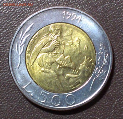 САН МАРИНО 500 лир 1994 БИМ до 1.03.14 22-00 МСК - IMAG0553