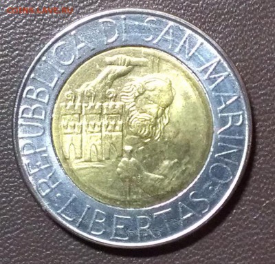 САН МАРИНО 500 лир 1994 БИМ до 1.03.14 22-00 МСК - IMAG0552