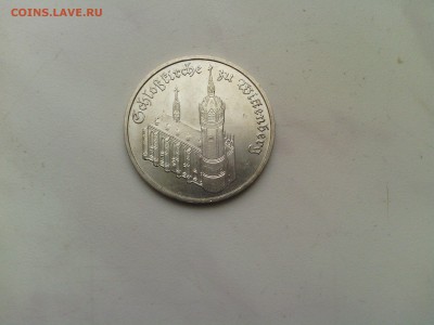 С РУБЛЯ!! ГДР 5 марок 1983 г. Церковь Виттенберг - IMG_20140227_172919