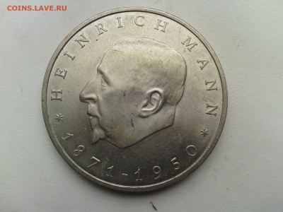С РУБЛЯ!!! ГДР 20 марок 1971г.  Генрих Манн - IMG_20140227_173048