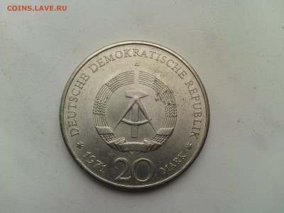 С РУБЛЯ!!! ГДР 20 марок 1971г. Эрнст Тельман - IMG_20140227_173241