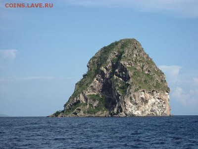 Монеты с Корабликами - HMS Diamond Rock