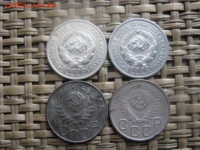 ! 20 копеек, 4 шт. 1924, 1925, 1946 и 1953г. До 6.03.2014г. - 5 и 6 040.JPG