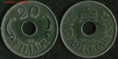 Венгрия 20 филлеров 1941 до 22:00мск 06.03.14 - Венгрия 20 филлеров 1941