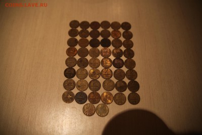 170 МОНЕТ (1,2,3,5 копеек СССР)  03.03  22.10 - 2 коп.