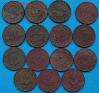 10 копеек 1931-57г 15шт (есть не частые) - DSC05989.JPG