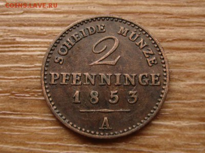 Пруссия 2 пфеннинга 1853 А до 03.03.14 в 21.00 М - IMG_2571