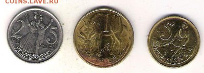 3 монеты Эфиопии до 5.03 в 22 по МСК - Эфиопия 3 монеты1