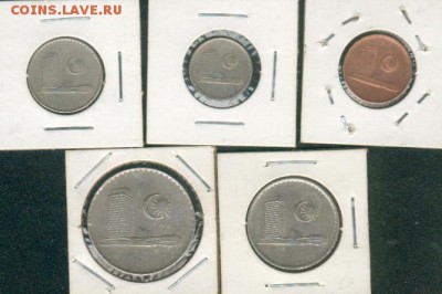 Малайзия. 5 монет. Окончание - 5 марта - Малайзия2