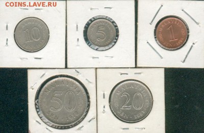 Малайзия. 5 монет. Окончание - 5 марта - Малайзия1