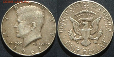 50 центов, США, 1967 г до 04.03.14 - халф 1967.JPG