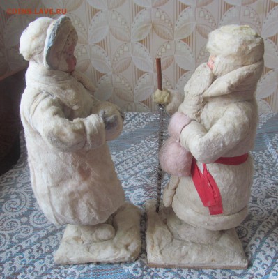 Дед Мороз, Снегурочка.Комплект 28,29 см соот.. Оцените - IMG_6016.JPG