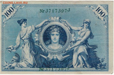 ГЕРМАНИЯ 100 МАРОК 1908 ДО 06.03.14 В 22.00МСК (8114) - 1-гер1