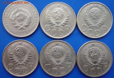 5коп. СССР, 6 шт. 32,40,43,46,49,56г.г. Ок.06.03.14. в 22.00 - P1100128.JPG
