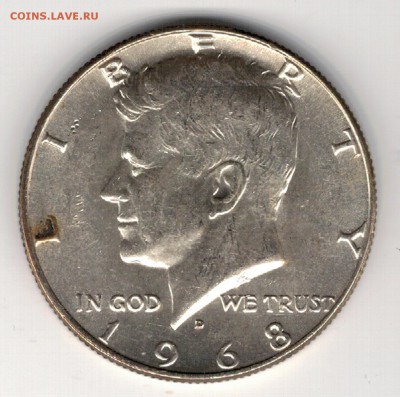 2 ДОЛЛАРА 1968 ДО 06.03 В 22.00МСК (8117) - 5-сша05д1968