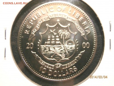 ЛИБЕРИЯ 10 долларов 2000г.КЕННЕДИ до 05.03 - P3040003.JPG